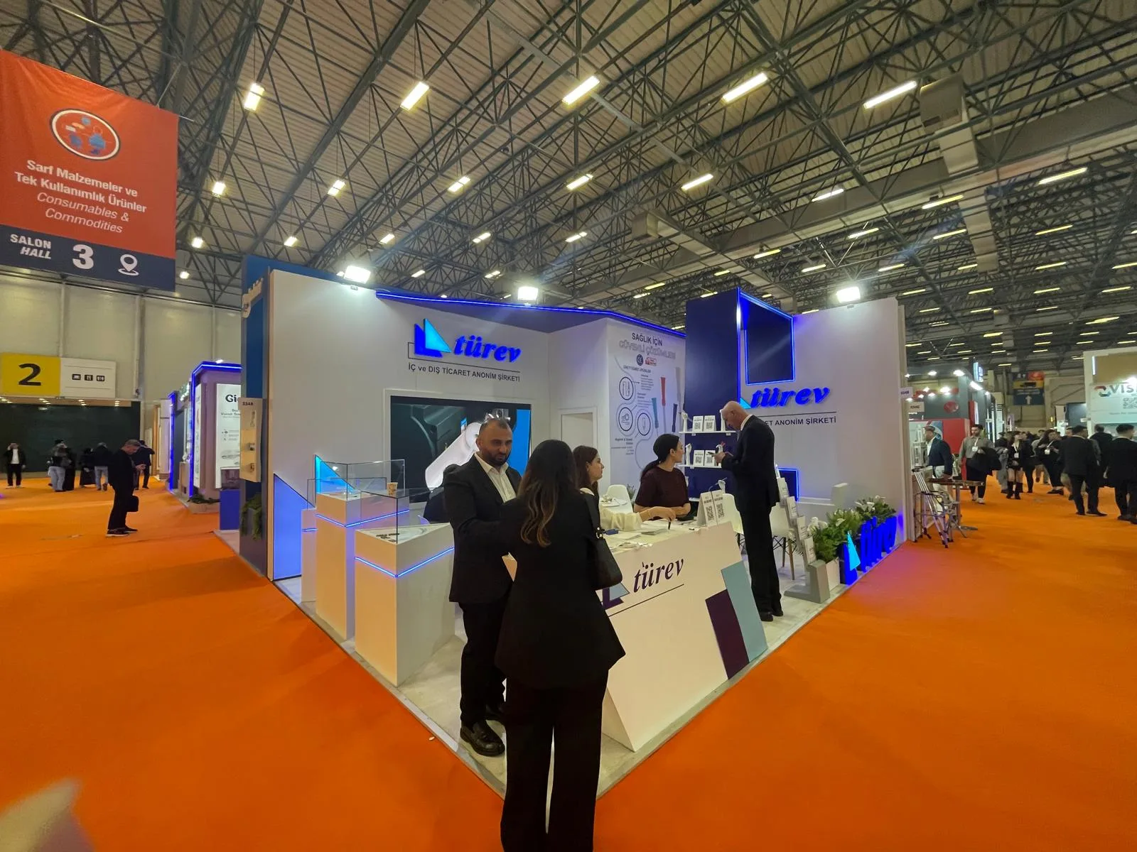Türev Attracts Great Interest at Expomed Eurasia 2026